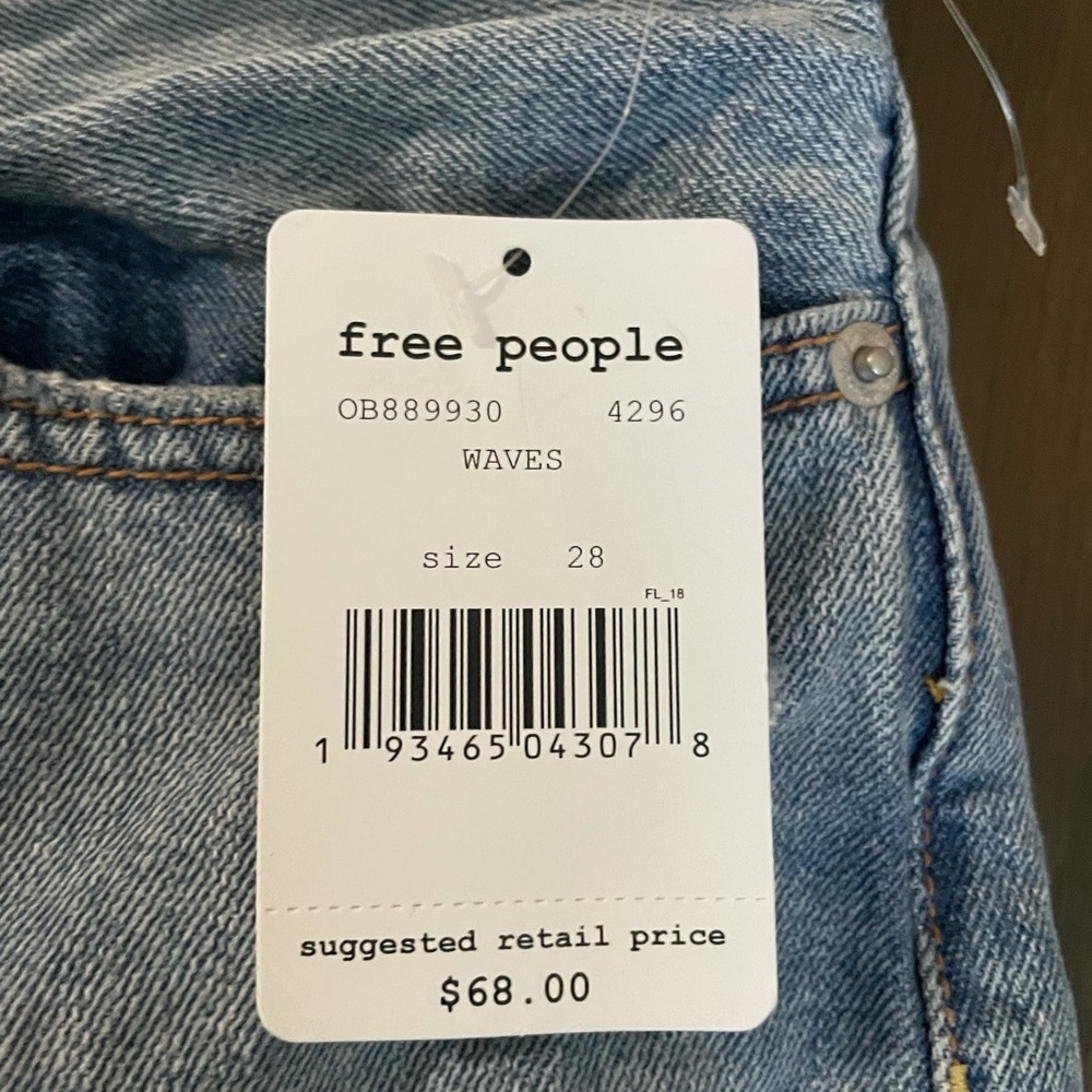 Free People Denim Shorts